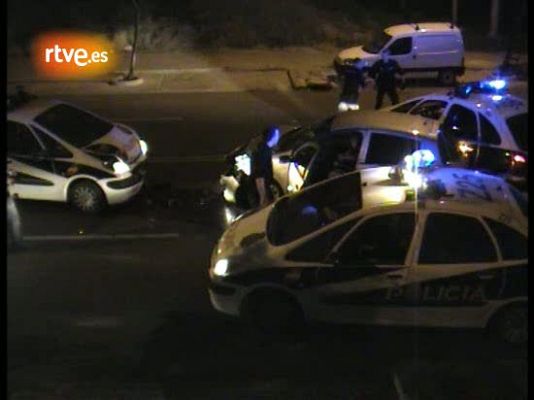  - 4 policías heridos en Villaverde