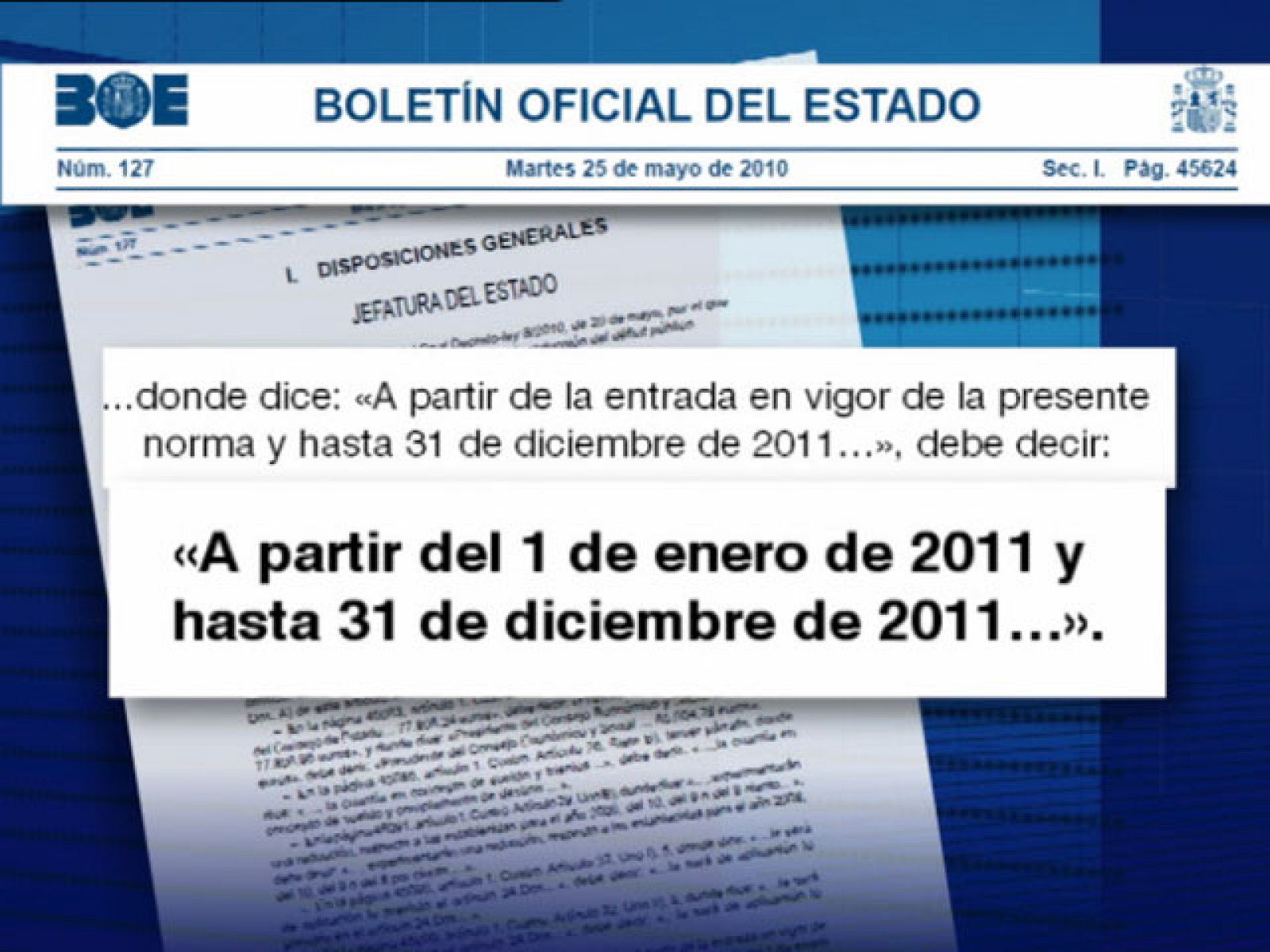 El Gobierno corrige y aplaza la medida que prohibía a los ayuntamientos endeudarse a largo plazo hasta 2012 | Ver