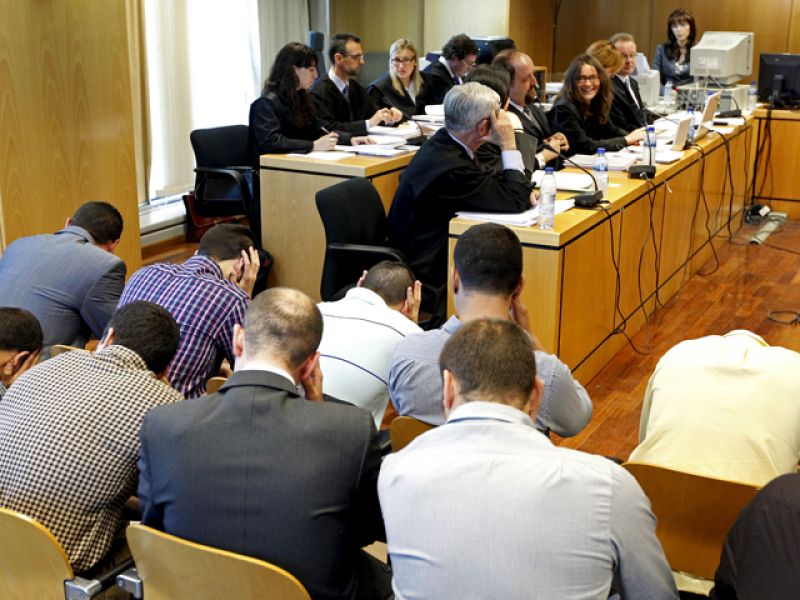 En la Audiencia Provincial de Madrid ha empezado el juicio contra 18 presuntos integrantes del grupo neonazi "Sangre y Honor"