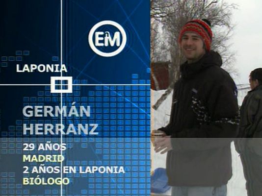 Españoles en el mundo - Laponia - Germán