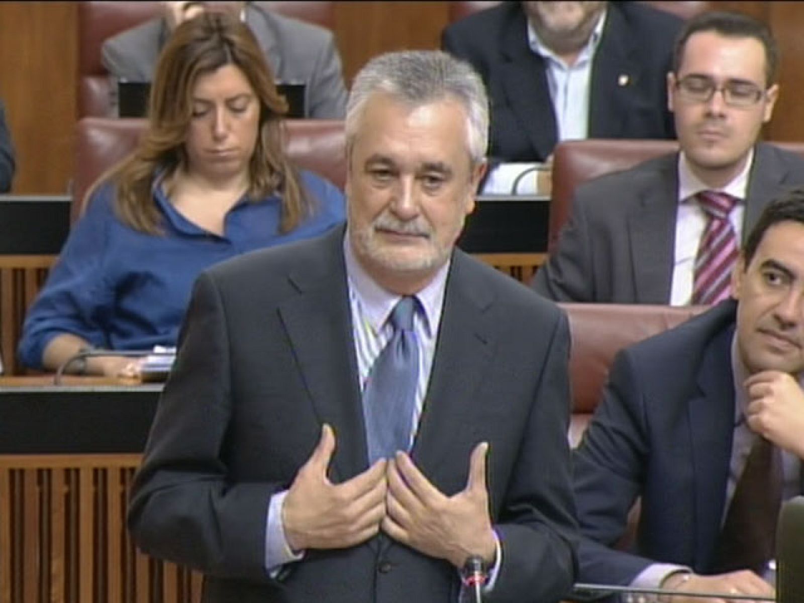 De las medidas para reducir el déficit también se ha hablado hoy en el Parlamento andaluz | Ver