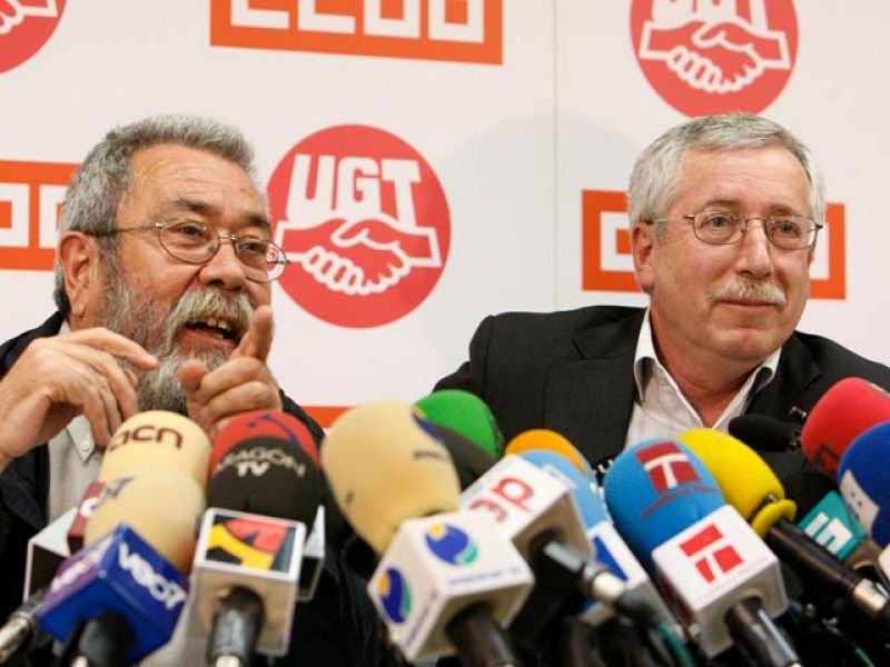 Los sindicatos plantearán una huelga general si no convence la reforma del mercado de trabajo