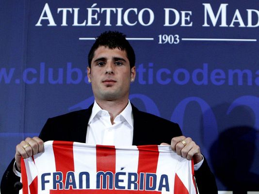  - El Atleti presenta a Fran Mérida