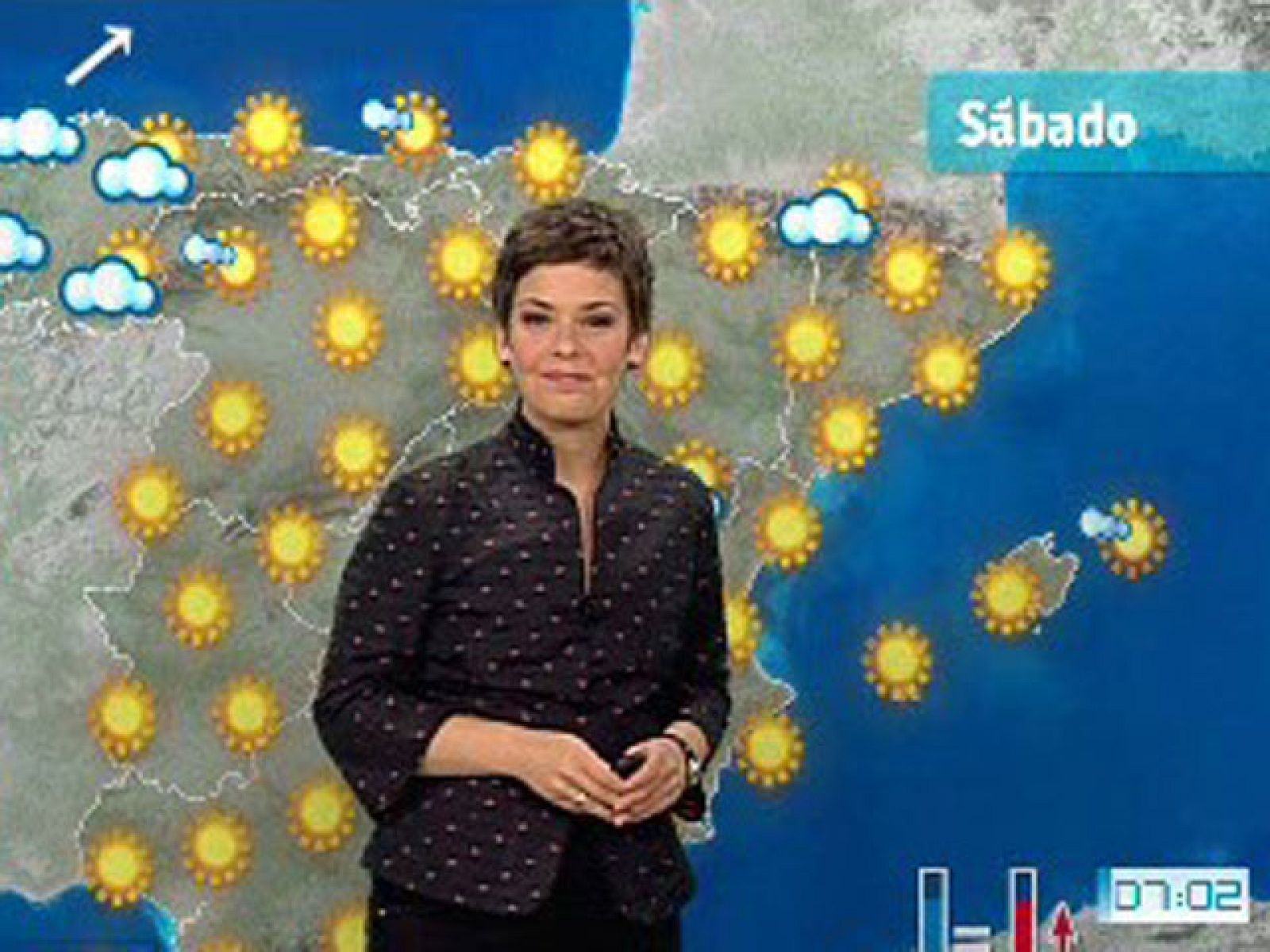 Cielos nubosos en Galicia y despejado en el resto de península y Baleares