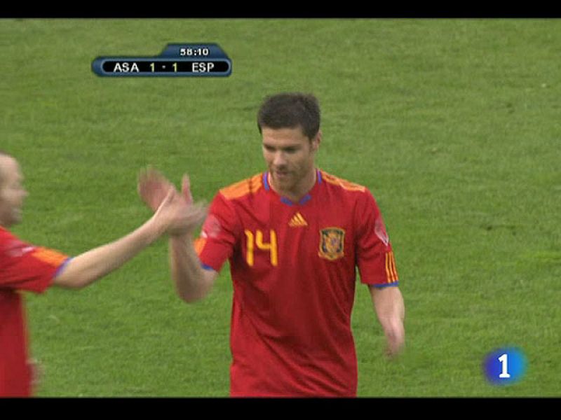 España 2-1 Arabia Saudí (Xabi Alonso)