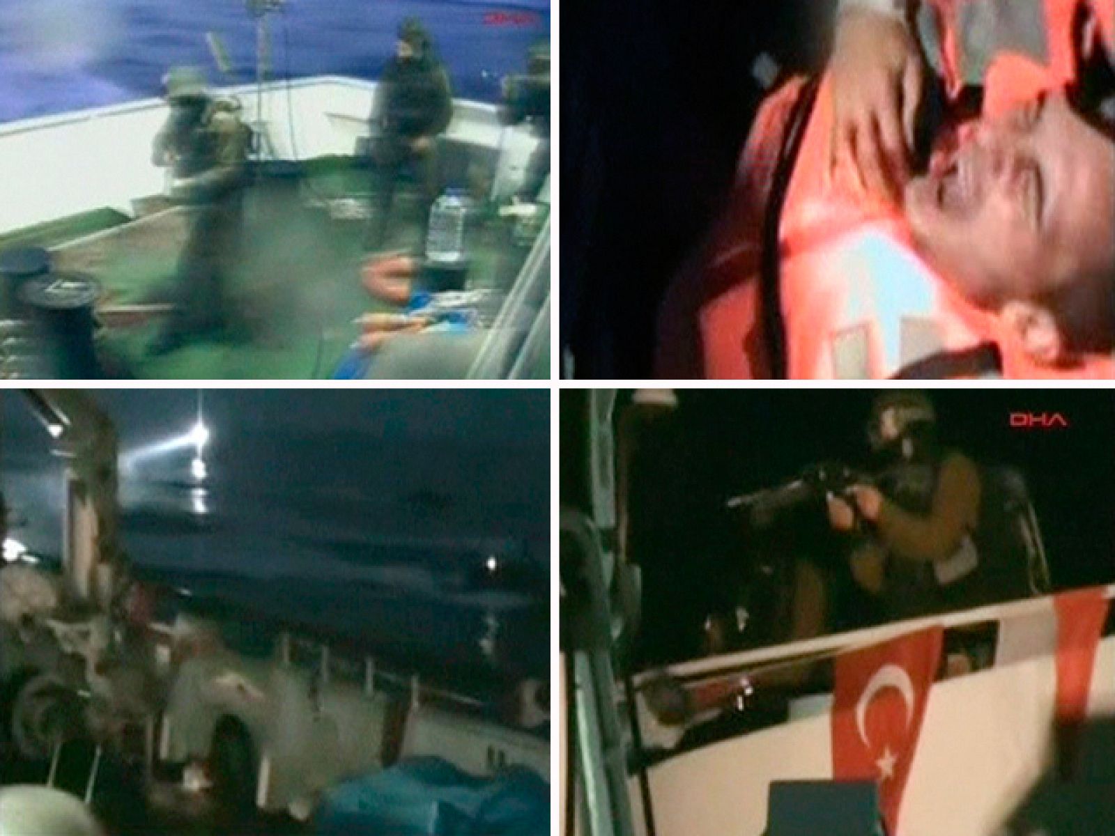 Al menos 10 muertos y decenas de heridos en el asalto israelí a la 'Flotilla de la Libertad'