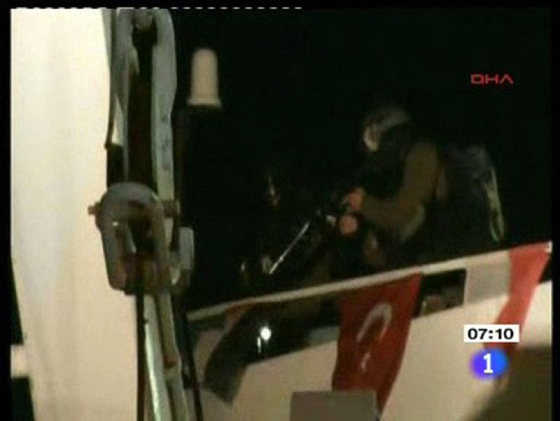 Nueve personas han muerto en el ataque israelí contra la Flotilla de la libertad