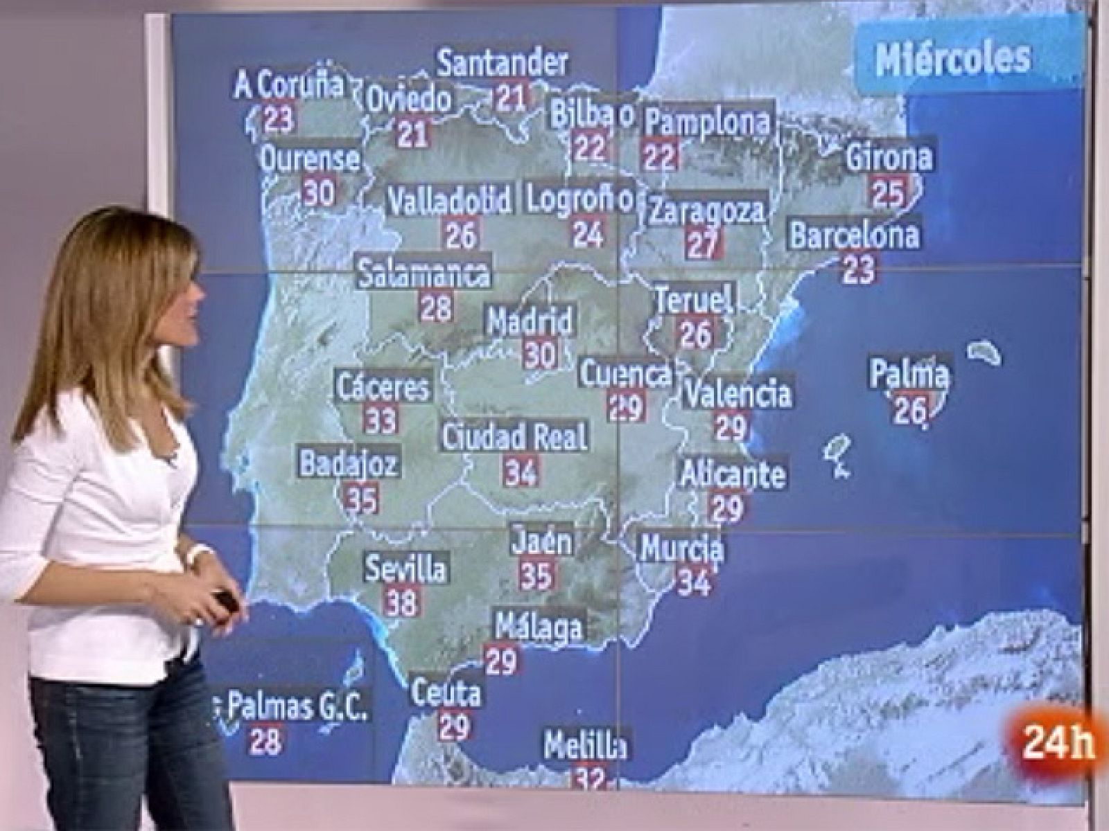 Temperaturas altas en Andalucía y Canarias