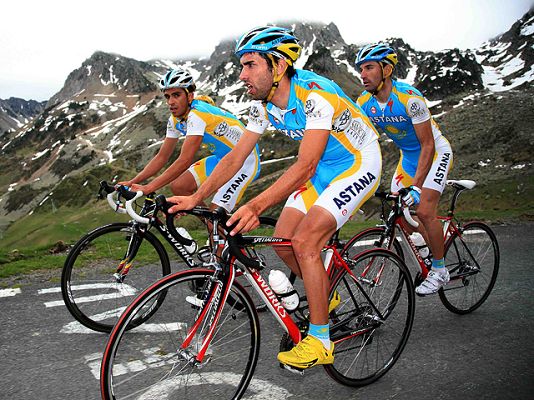Tour de Francia - Contador escala el Tourmalet