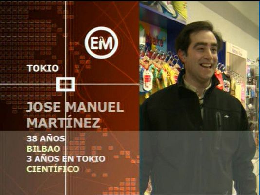Españoles en el mundo - Tokio - José Manuel