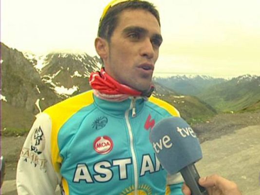 Tour de Francia - Contador sube el Tourmalet