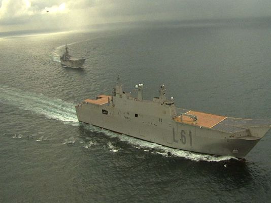  - Subimos a bordo del Juan Carlos I