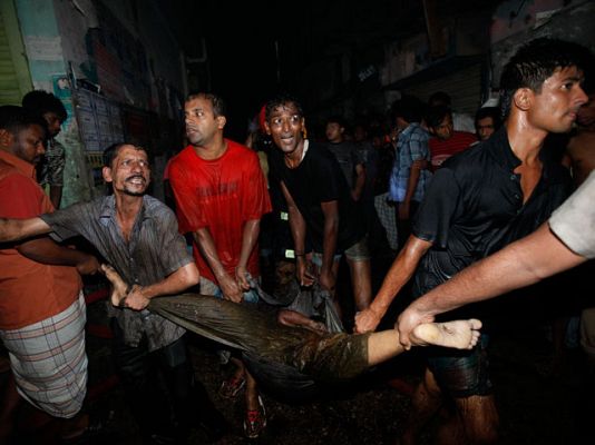  - 85 muertos en incendio Bangladesh