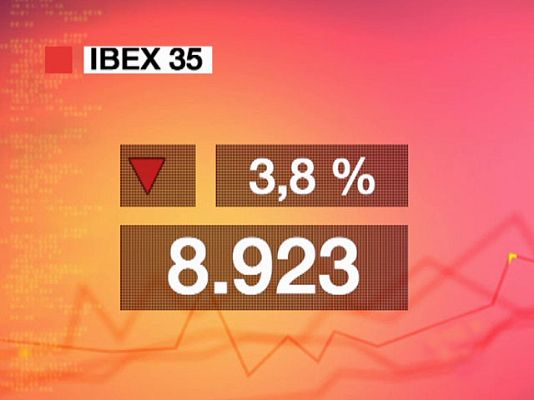  - El Ibex 35 baja un 3,8%