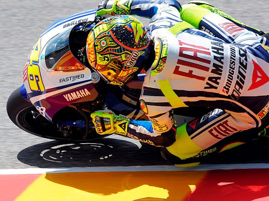  - Rossi no se resiente del hombro