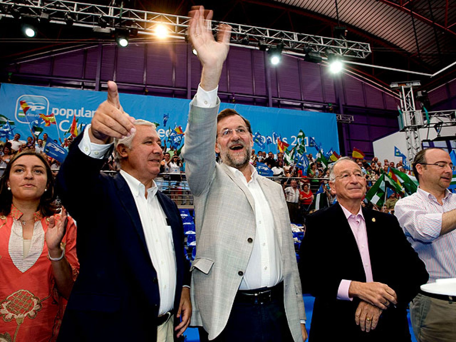 Acto del PP en Viator, Almería