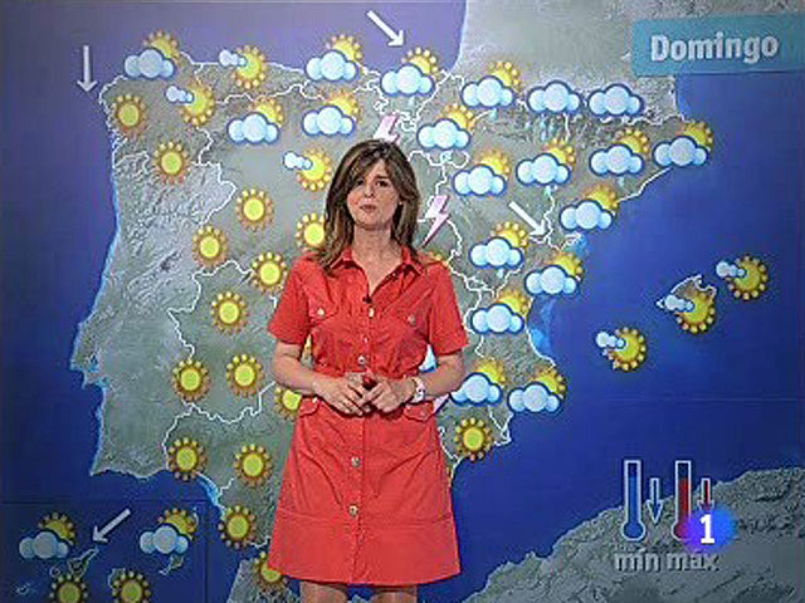 Descenso notable de las temperaturas y tormentas fuertes