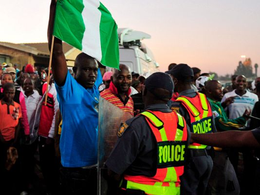  - Avalancha humana en Sudáfrica