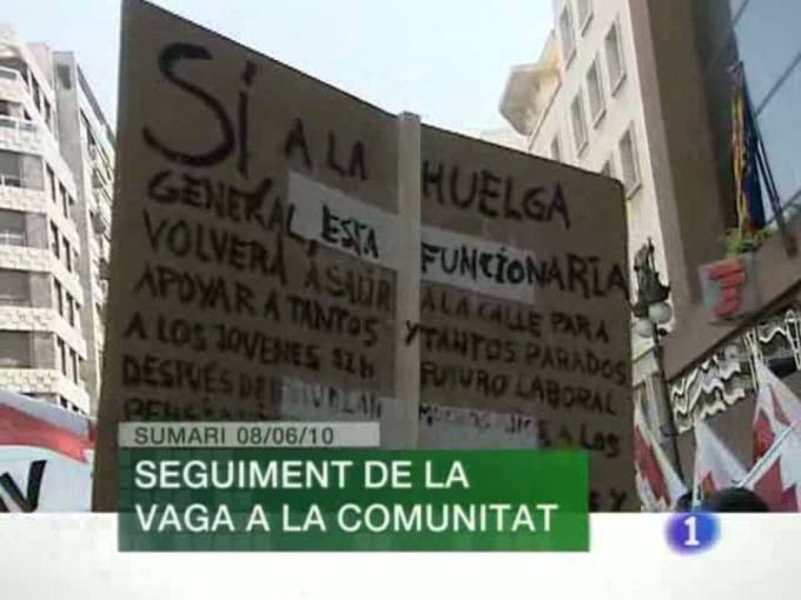 L'Informatiu. Informativo Territorial de la C. Valenciana (08/06/10)