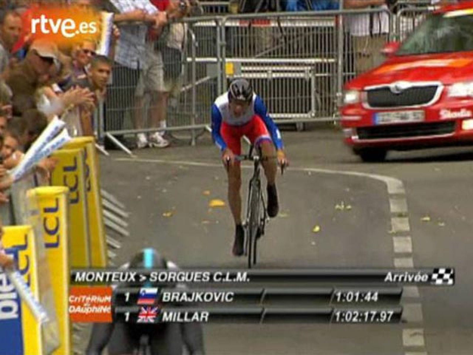 Brajkovic rompe el crono en la Dauphiné | Ver