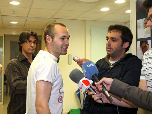  - Iniesta, duda para el 1er partido