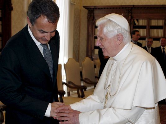  - El Papa y Zapatero