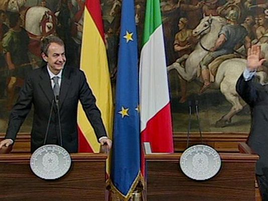  - Berlusconi 'planta' a Zapatero