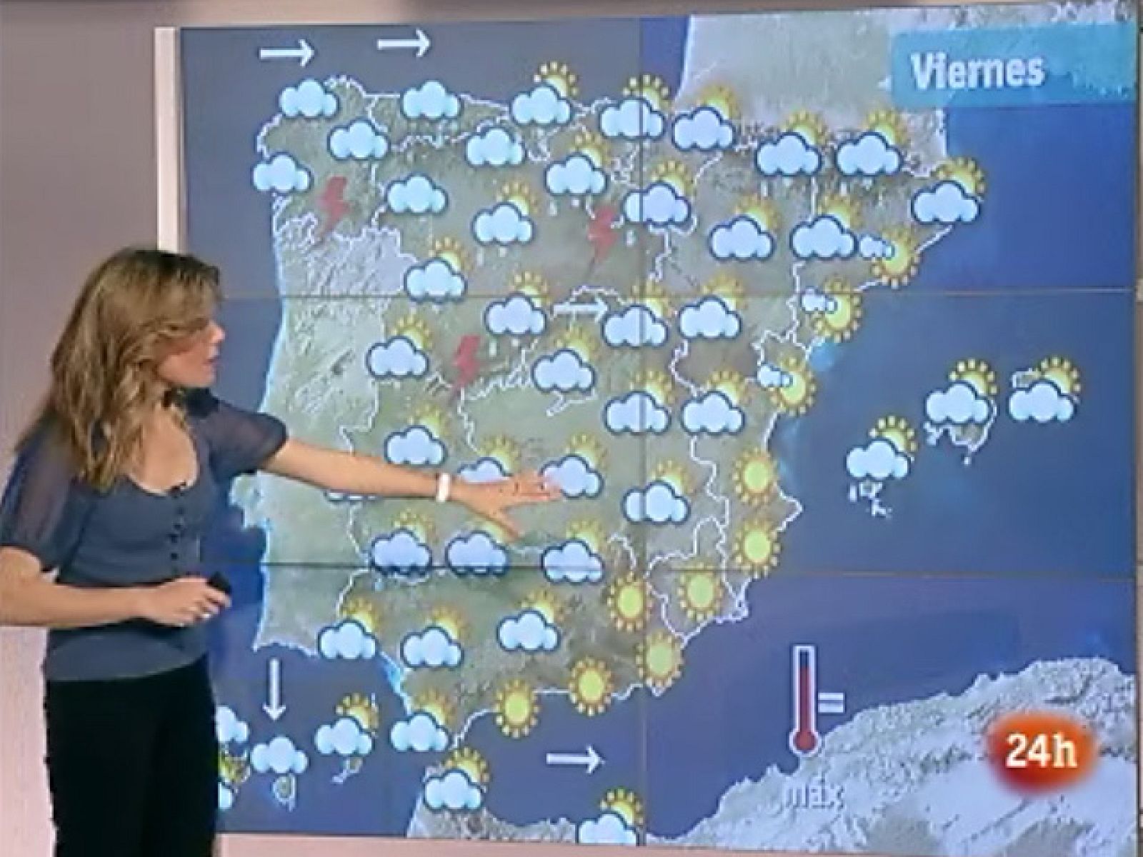 Lluvias fuertes en el norte