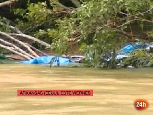  - Inundación de  camping en Arkansas