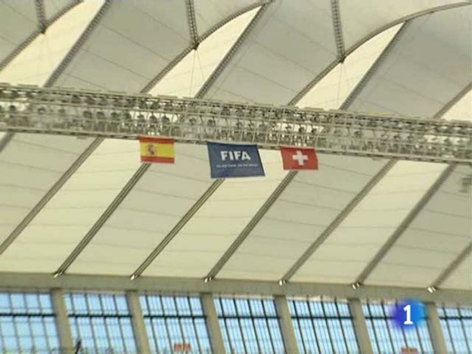 Todo preparado en Durban para el España-Suiza | Ver