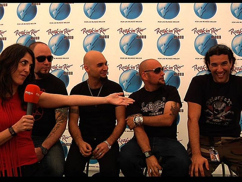 Con Söber en el 'backstage' | Ver