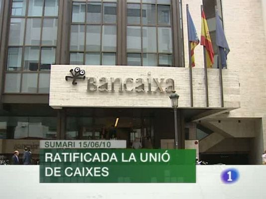 L'informatiu - Comunitat Valenciana - L'informatiu Comunitat Valenciana - 15/06/10