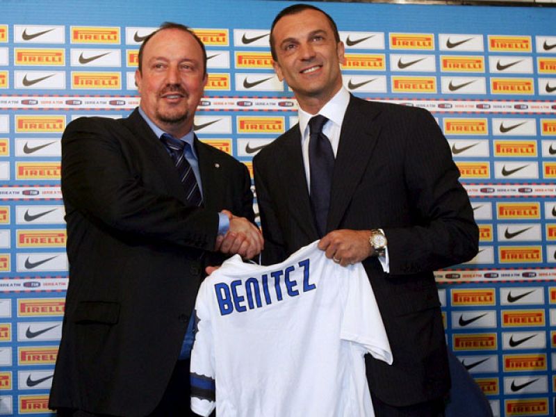 Benítez, presentado en Milán | Ver