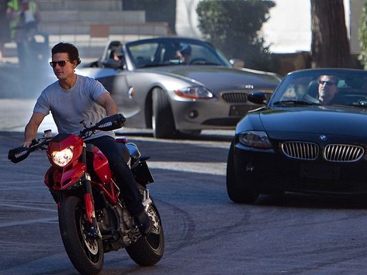  - Cruise y Cameron Díaz, en Sevilla