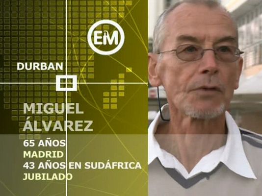Españoles en el mundo - Durban - Miguel
