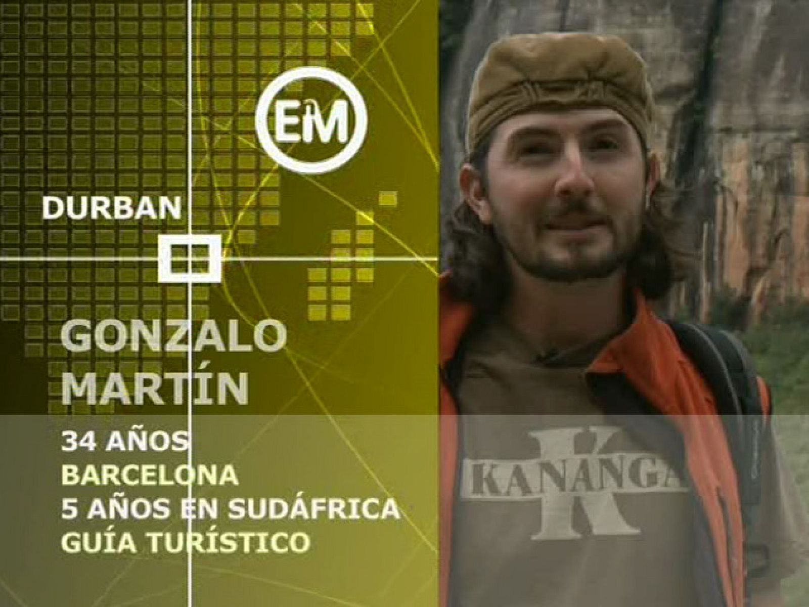 Españoles en el mundo - Durban - Gonzalo | Ver