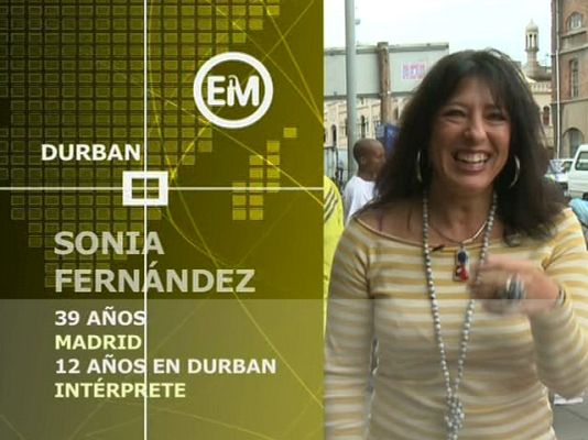 Españoles en el mundo - Durban - Sonia