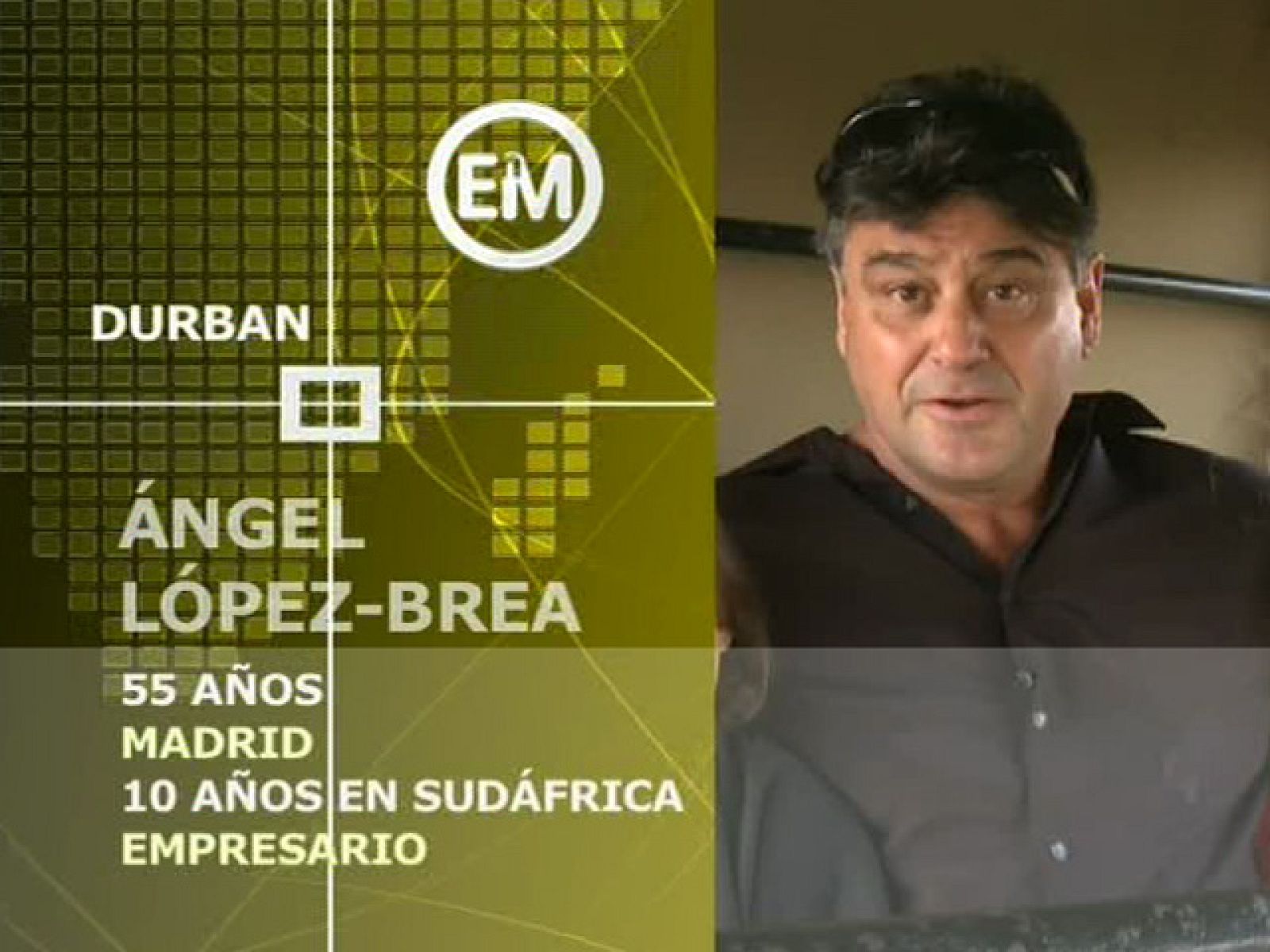 Españoles en el mundo - Durban - Ángel | Ver