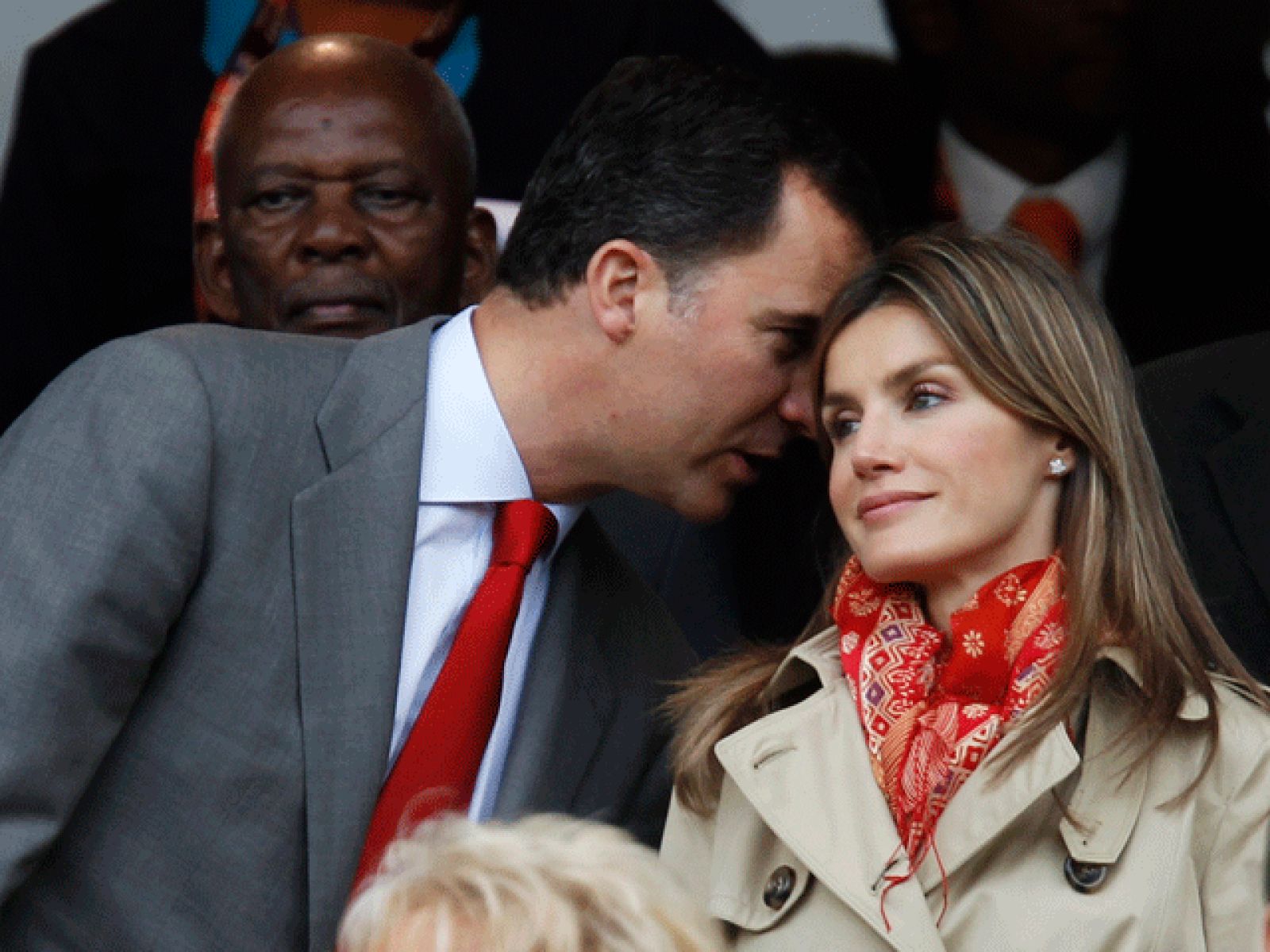 Los Príncipes de Asturias han estado en Durban para el debut de España en el Mundial.