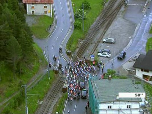  - El 'trenecito' ciclista
