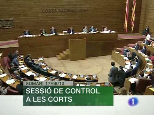 L'informatiu - Comunitat Valenciana - L'informatiu Comunitat Valenciana - 17/06/10