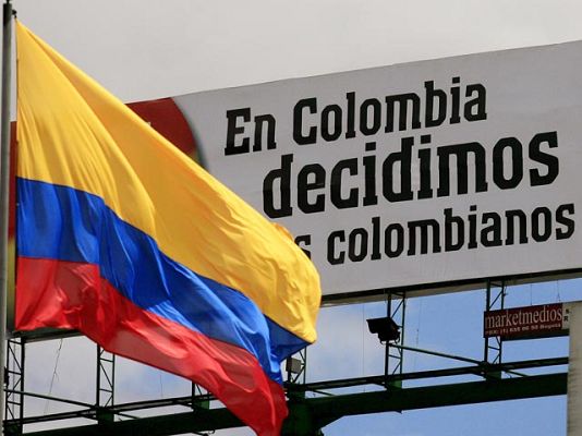  - Los colombianos votan el domingo