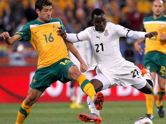  - Resumen del Ghana 1-1 Australia