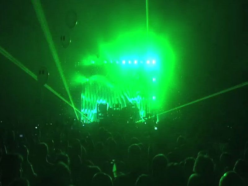 Actuación de The Chemical Brothers