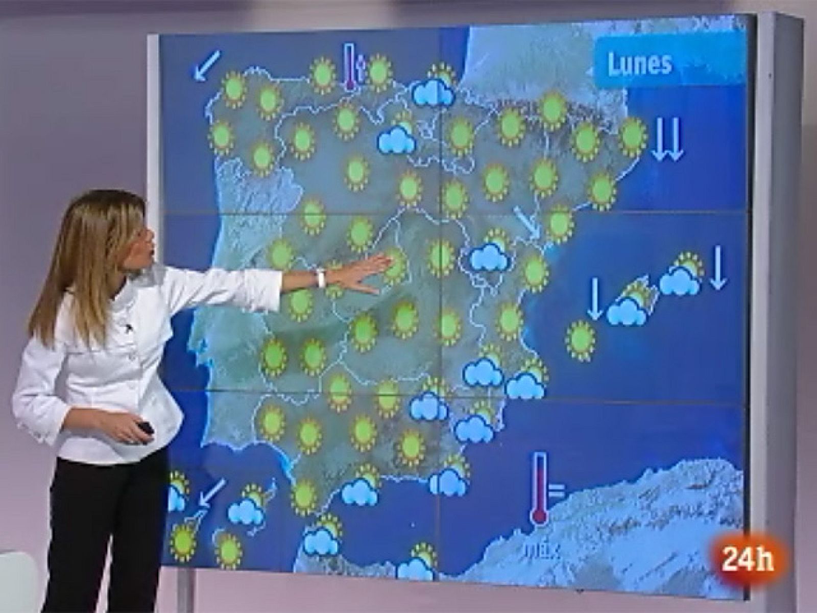 Alerta amarilla por viento en Girona