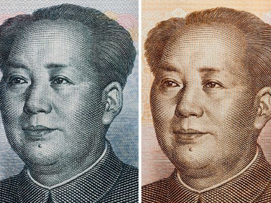  - Máximo valor del yuan en 21 meses