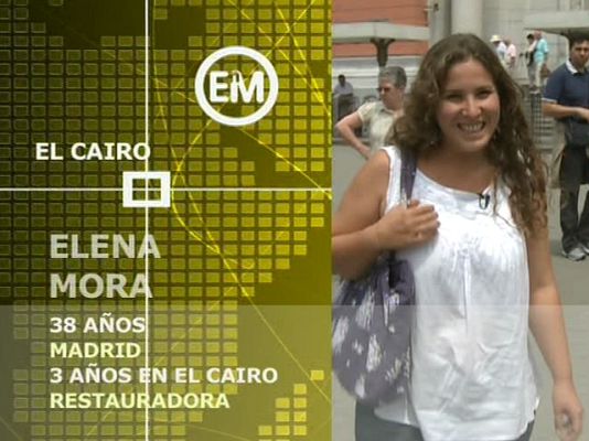 Españoles en el mundo - El Cairo - Elena