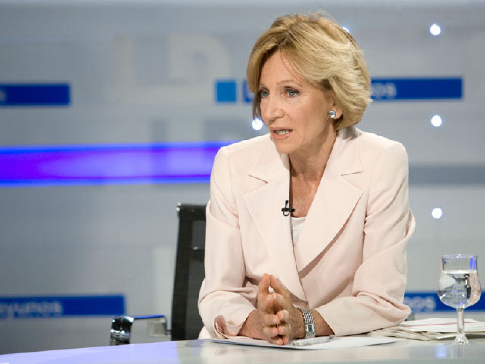 Elena Salgado ha dicho sobre los presupuestos que "no contemplo que no se aprueben"