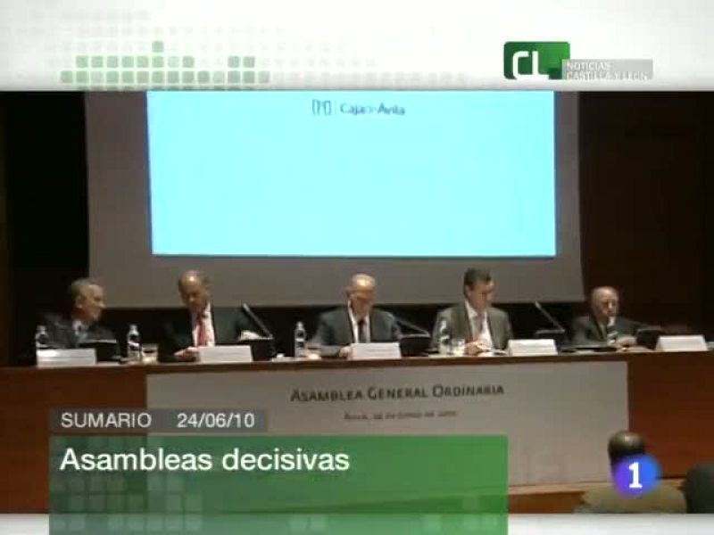Noticias Castilla y León. Informativo Territorial de Castilla y León.(24/06/10)