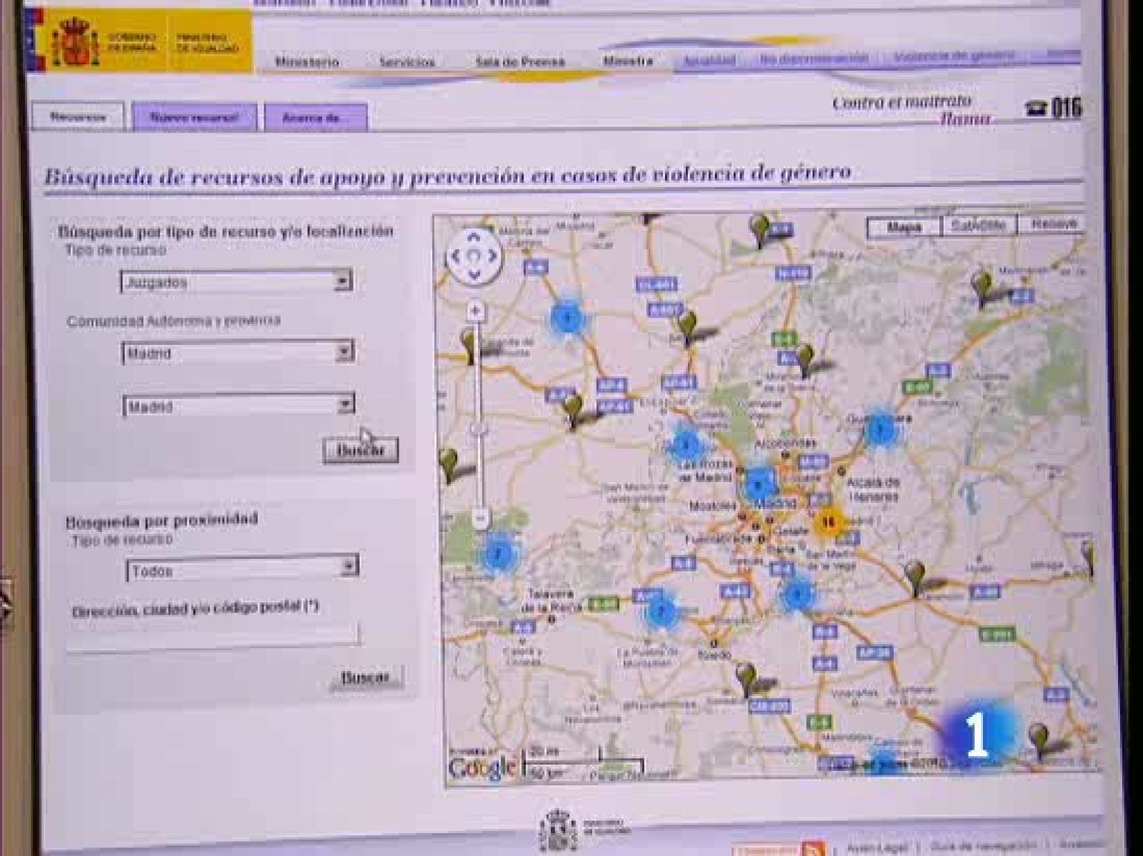 Igualdad crea una página web de apoyo a las víctimas y de prevención de la violencia de género